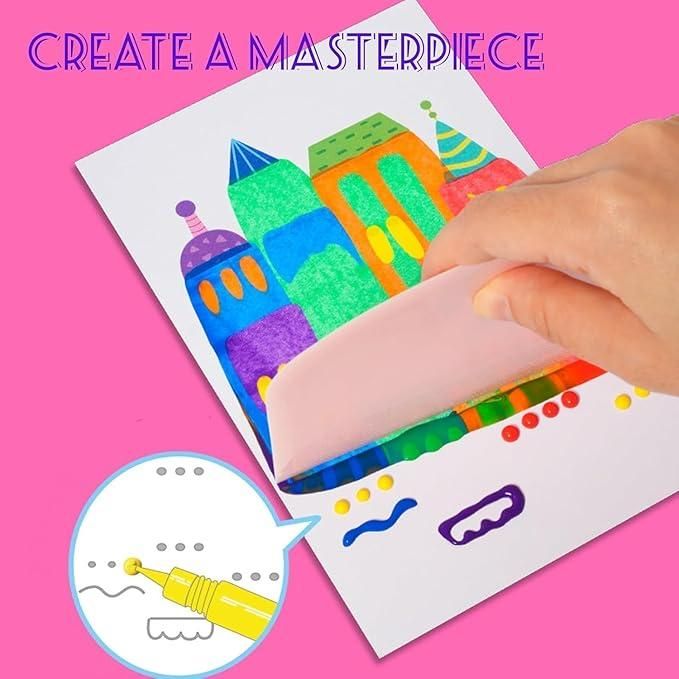 Rainbow Dot Painting Art Kits - The Kidzaria