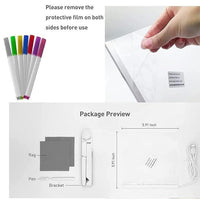 Create Magical 3D Glow Messages – Fun LED Writing Pad for Kids - The Kidzaria