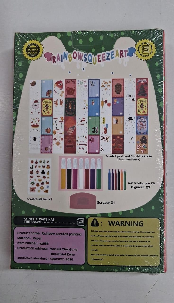 Rainbow Dot Painting Art Kits - The Kidzaria