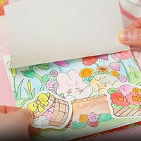 Cartoon Art Coloring Painting Set for Kid's - The Kidzaria